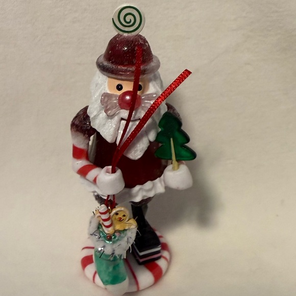 Candy Santa Claus Nutcracker Hallmark Ornament - Picture 1 of 8